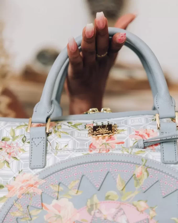 MINI BORSA A MANO ELEGANT ENERGY CON INTELLIGENZA AFRICANA A.I. – COLLABORAZIONE SANDFLOWER