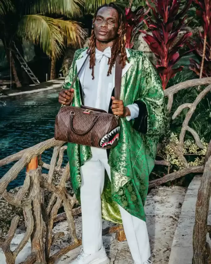 MINI BORSA DA VIAGGIO CASHIN CHECKS