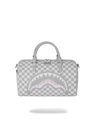 MINI BORSA DA VIAGGIO KNIT SHARKS IN PARIS COLOR CREMA