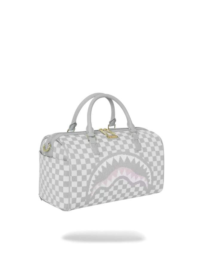 MINI BORSA DA VIAGGIO KNIT SHARKS IN PARIS COLOR CREMA MINI BORSA DA VIAGGIO KNIT SHARKS IN PARIS COLOR CREMA