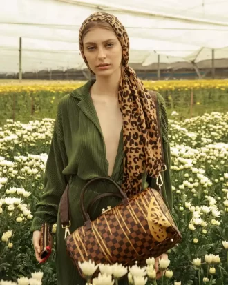 MINI BORSA DA VIAGGIO PARIS PAINT