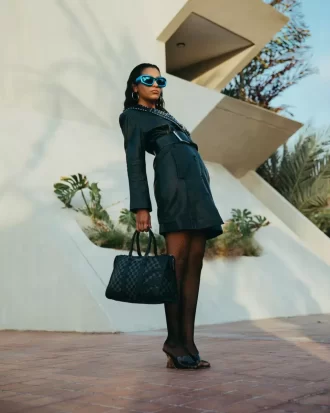 MINI BORSA PIRAMIDALE MIDNIGHT CHATEAU