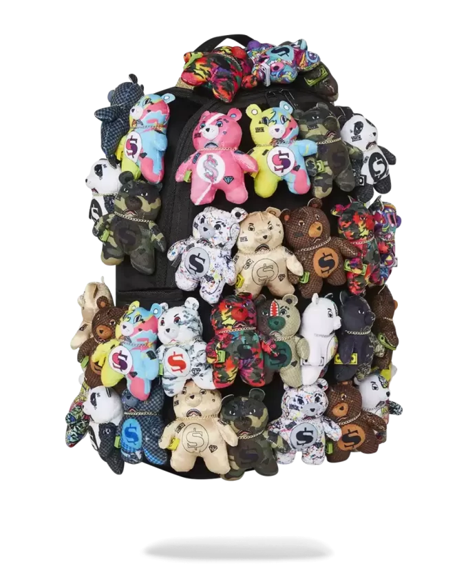 PACK OF BEARS VERI PELUCHE ZAINO PEZZO PASSERELLA – SUPER ESCLUSIVO