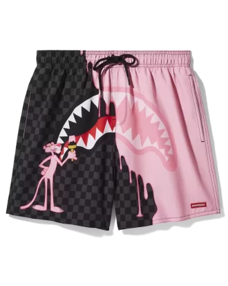 PANTALONCINI DA BAGNO ROSA PITTORE PANTERA ROSA