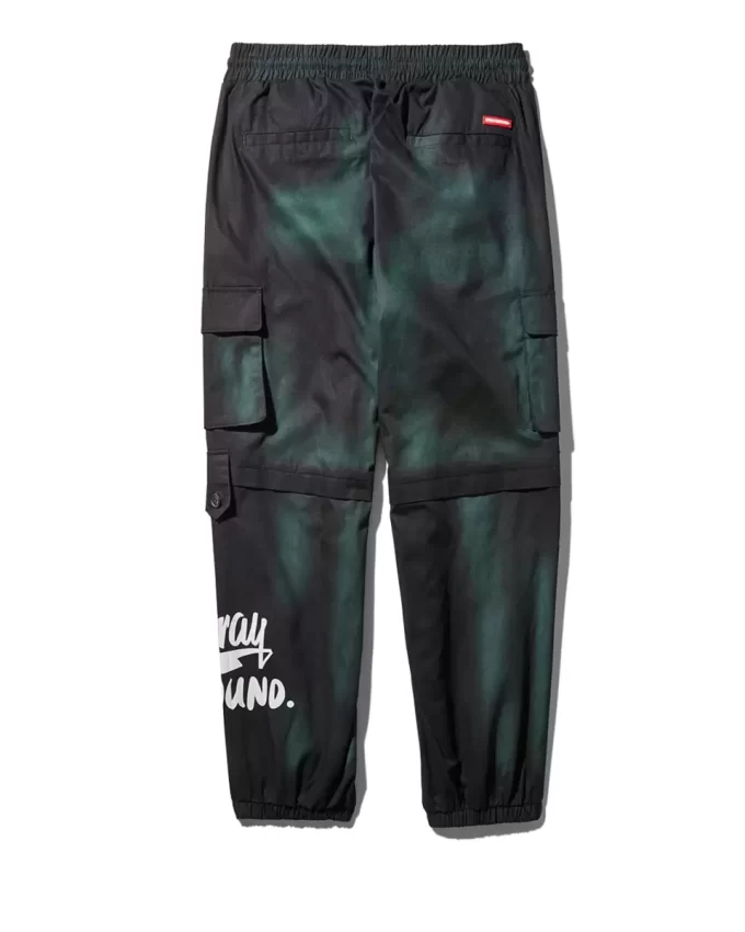 PANTALONI DA JOGGER CARGO TIE DYE MILITARI