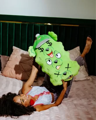 PELUCHE/CUSCINO MONEYBEAR TRIPLO SOLDI