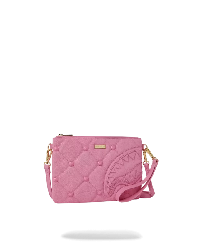 POCHETTE CROSSOVER CON BORCHIE A ORSO SORBET STUNNA
