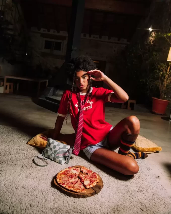 POCHETTE CROSSOVER VANQUISH CREAM