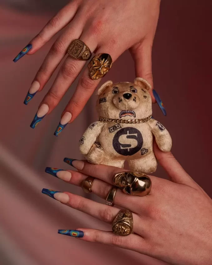 PORTACHIAVI ORSO GOLDRUSH