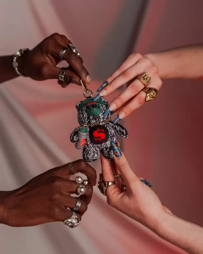 PORTACHIAVI ORSO NOTTE NOTTE