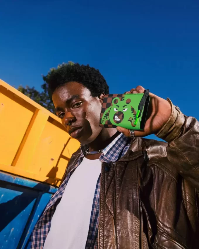 PORTAFOGLIO GREEN MONEY BEAR