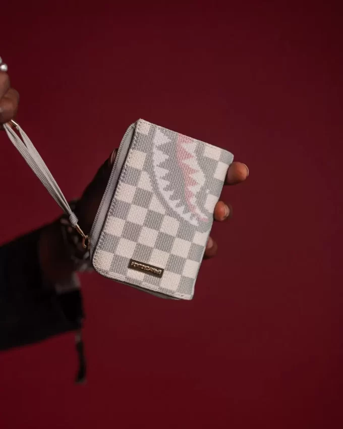 PORTAFOGLIO KNIT SHARKS IN PARIS IN CREMA