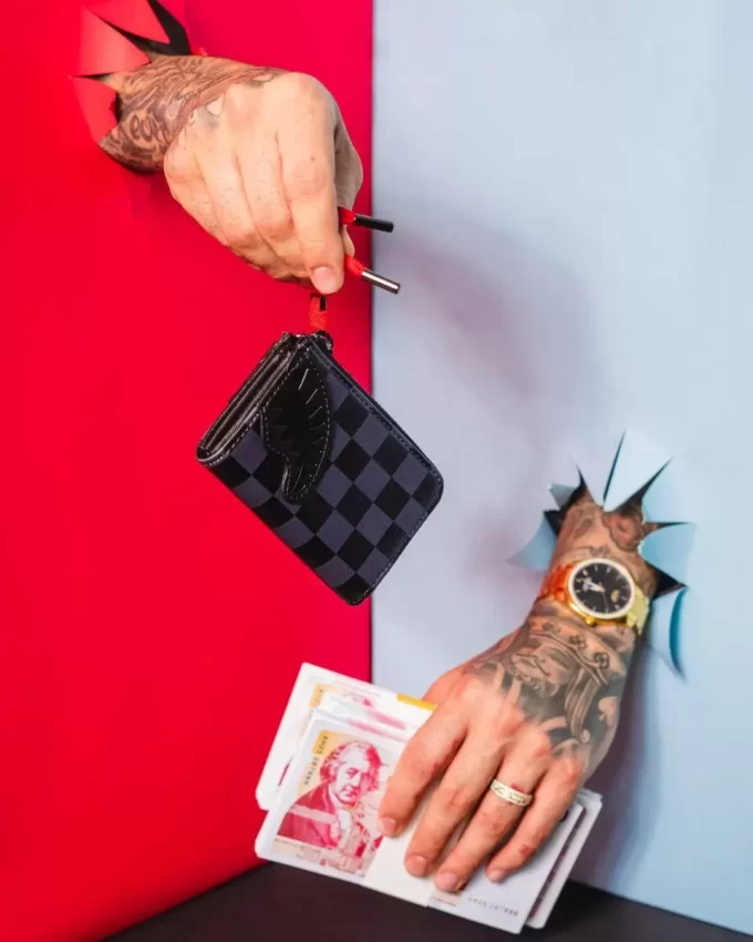 PORTAFOGLIO NERO HENNY