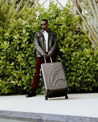 REALITY CHECK SHARKITECTURE BAGAGLI JETBLACK FULL-SIZE (HARDWARE ORO)