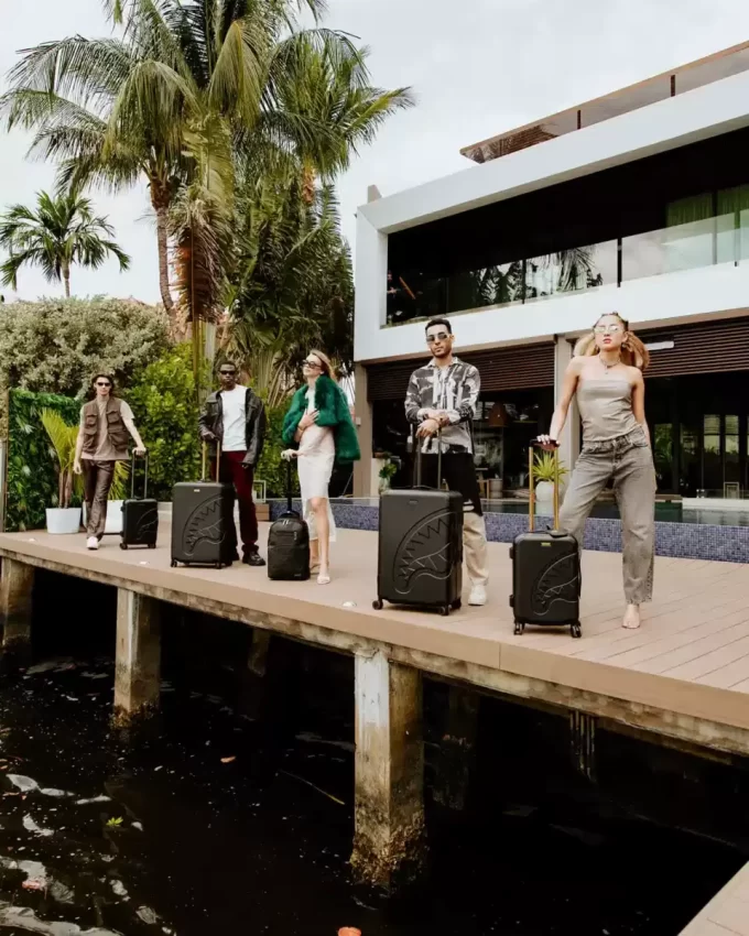 REALITY CHECK SHARKITECTURE BAGAGLI JETBLACK FULL-SIZE (ATTREZZATURA GUNMETAL)