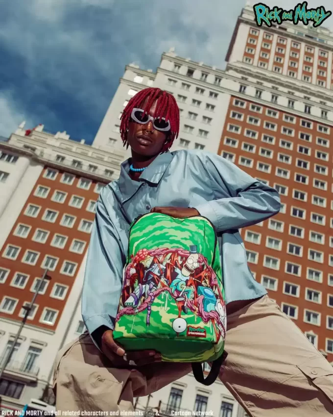 RICK & MORTY HA LO ZAINO GOT THE GUTS RICK & MORTY HA LO ZAINO GOT THE GUTS