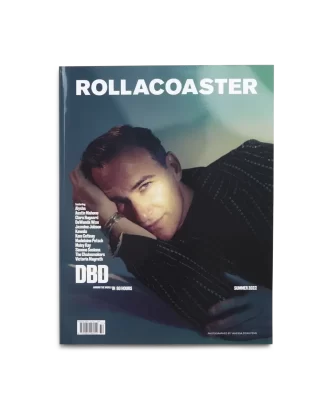 RIVISTA ROLLACOASTER DBD COPERTINA INTERVISTA EDIZIONE LIMITATA STAMPA UK