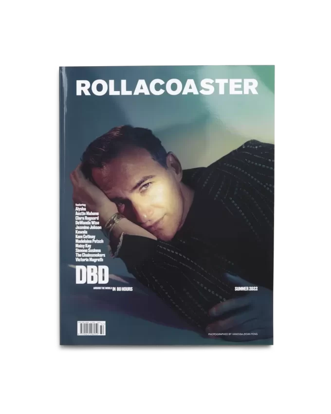 RIVISTA ROLLACOASTER DBD COPERTINA INTERVISTA EDIZIONE LIMITATA STAMPA UK