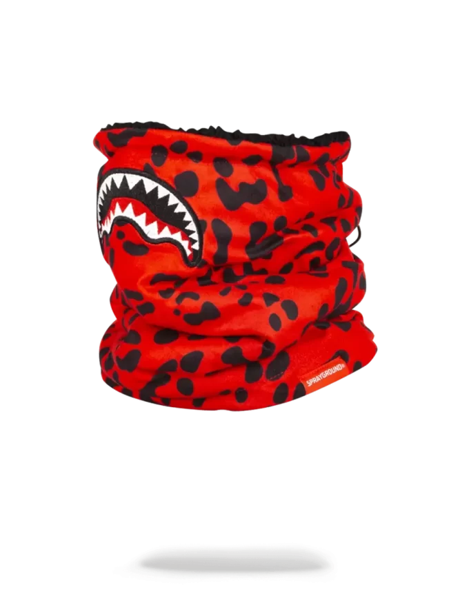 SCALDACOLLO LEOPARDO ROSSO