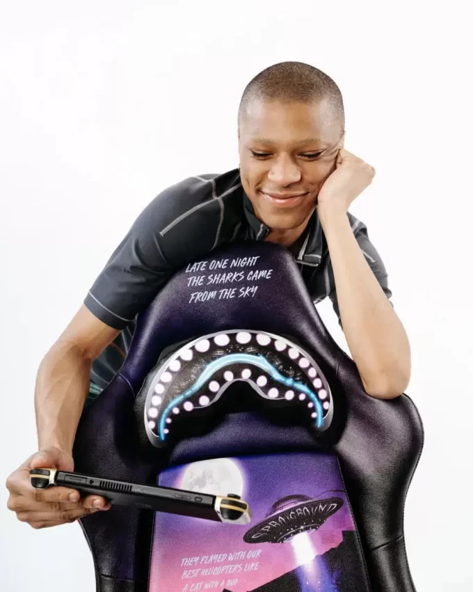 SEDIA DA GIOCO A TARDA NOTTE