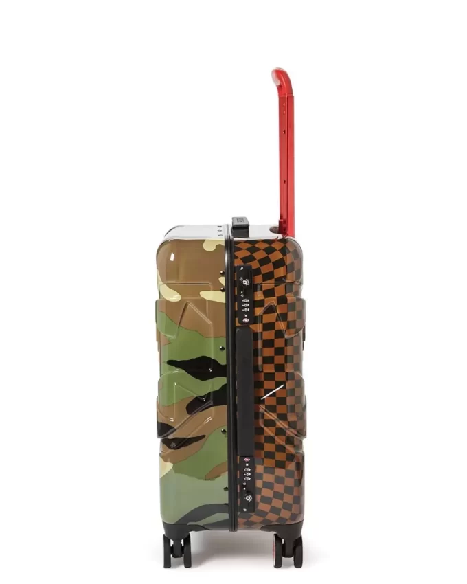 SET DI BAGAGLI JUNGLE PARIS 2 PEZZI (BAULETTO A MANO E FULL-SIZE)