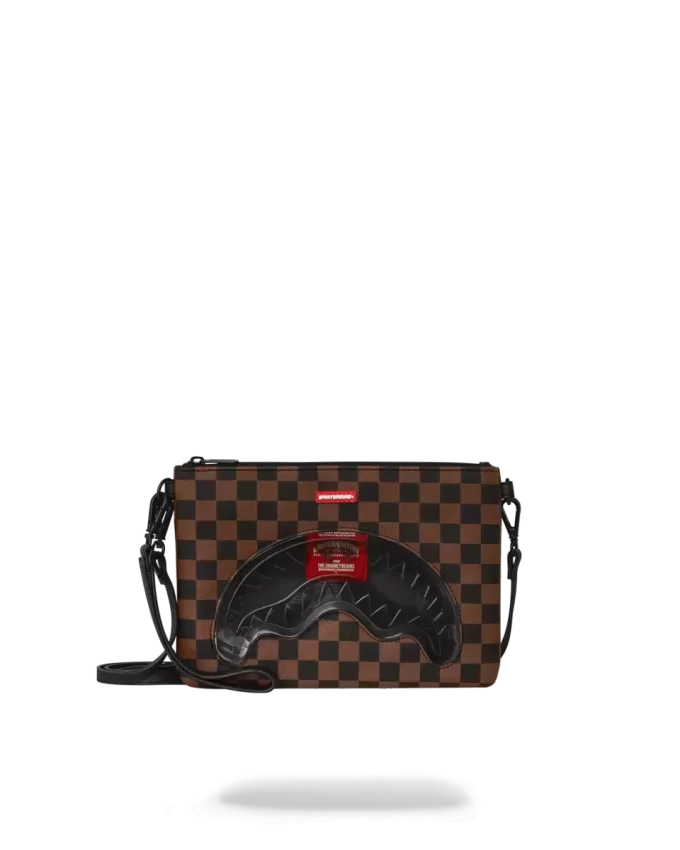 SHARKS A PARIGI PRONTO AL DECOLLO CON POCHETTE CROSSOVER CON CINGHIA