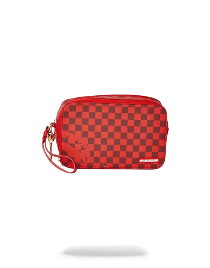 SHARKS IN PARIS ARTICOLI DA TOELETTATURA ROSSI OVVERO BORSE DI DENARO