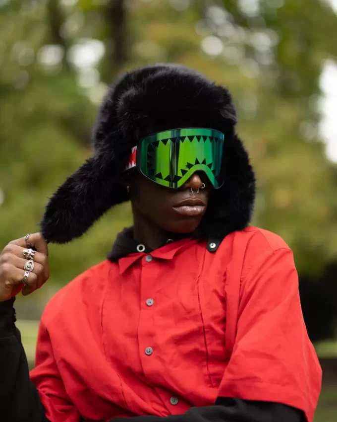 SKY HIGH SEEKERS ARCTIC BIG FUR AVIATOR (NERO)