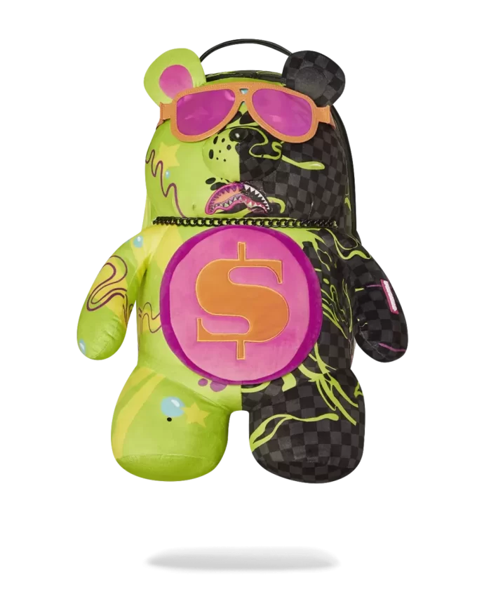 SLIME DIME MONEYBEAR ORSACCHIOTTO SULLO ZAINO SLIME DIME MONEYBEAR ORSACCHIOTTO SULLO ZAINO