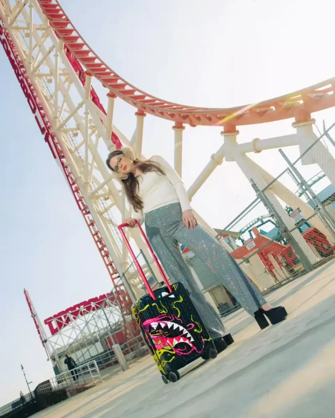 SLIME DIME SHARKNAUTICS BAGAGLIO A MANO RIGIDO