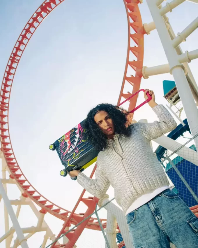 SLIME DIME SHARKNAUTICS BAGAGLIO A MANO RIGIDO