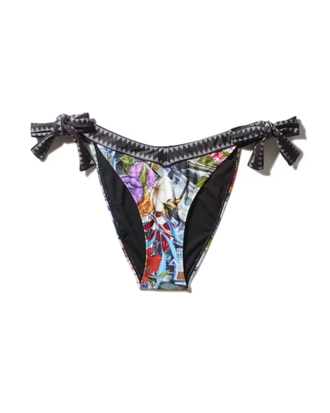 SLIP BIKINI CON MOTIVO FLOREALE