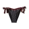 SLIP BIKINI CON MOTIVO MIDNIGHT MONEY