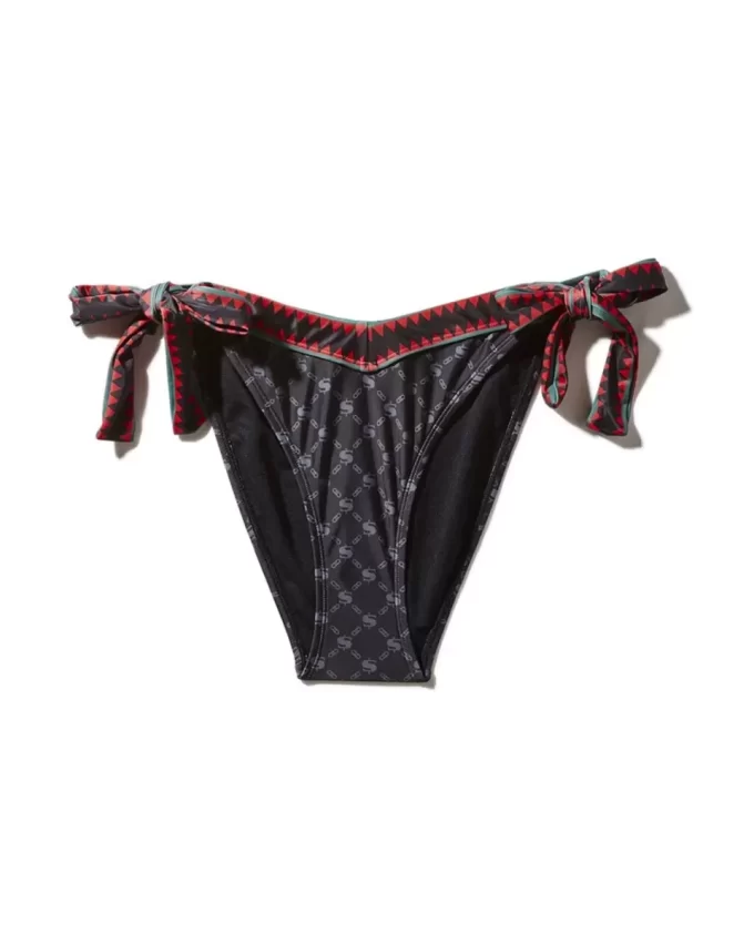 SLIP BIKINI CON MOTIVO MIDNIGHT MONEY