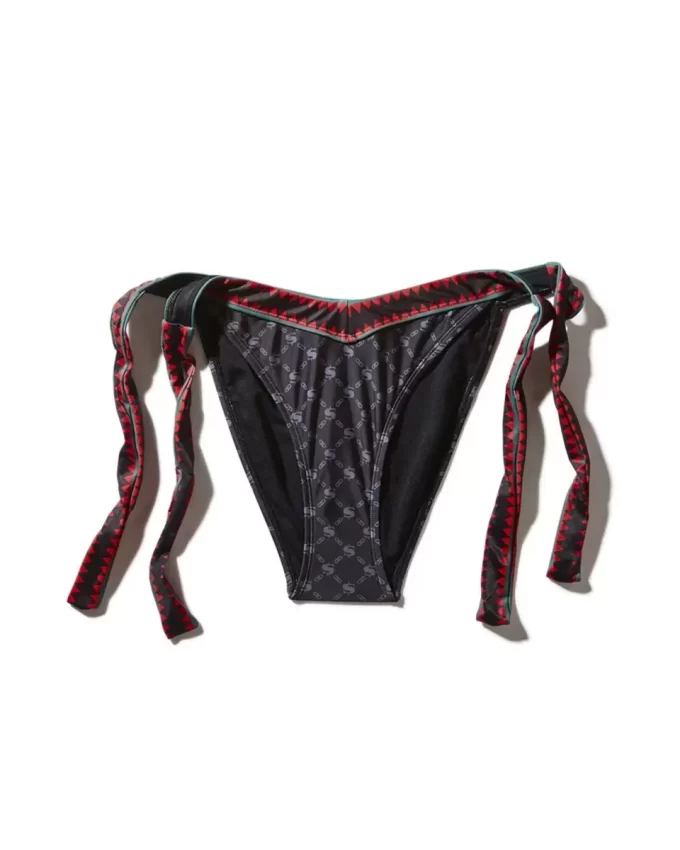 SLIP BIKINI CON MOTIVO MIDNIGHT MONEY
