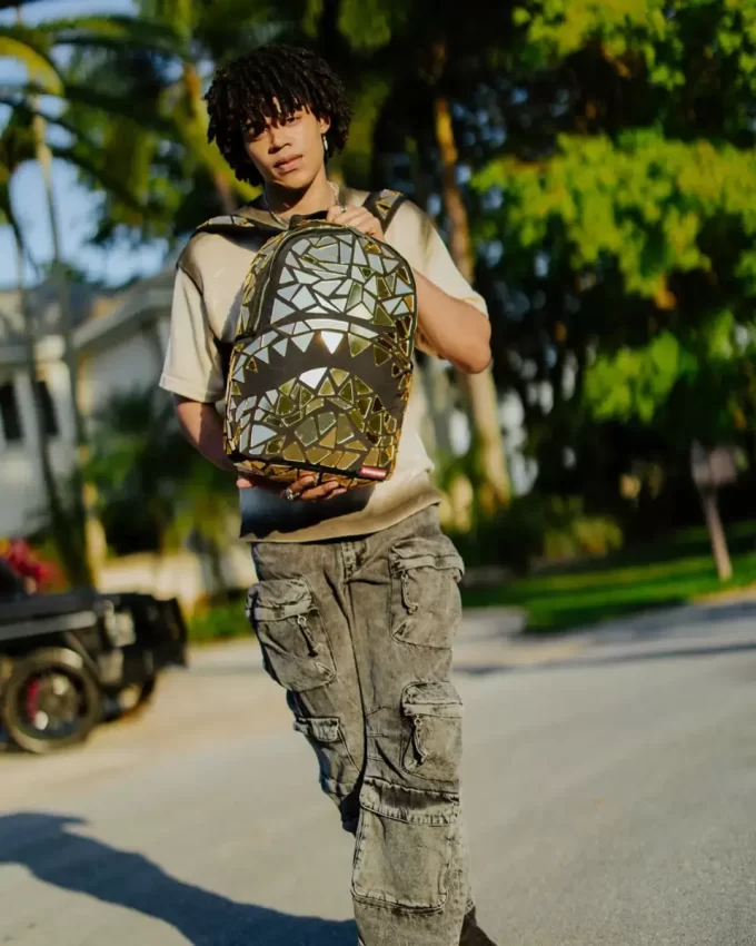 SPECCHIO SHARK BURST FATTO A MANO – SUPER ESCLUSIVO