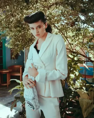 SPLIT THE CHEK (PEARL) SLING