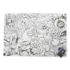 SPRAYGROUND ENORME POSTER DA COLORARE 39″x27″ E PENNARELLI INCLUSI