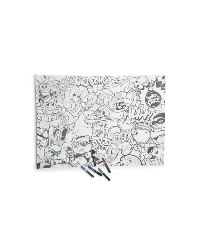 SPRAYGROUND ENORME POSTER DA COLORARE 39″x27″ E PENNARELLI INCLUSI