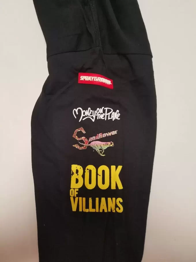 T-shirt a manica lunga con scritta “Villains” in collaborazione con Sandflower