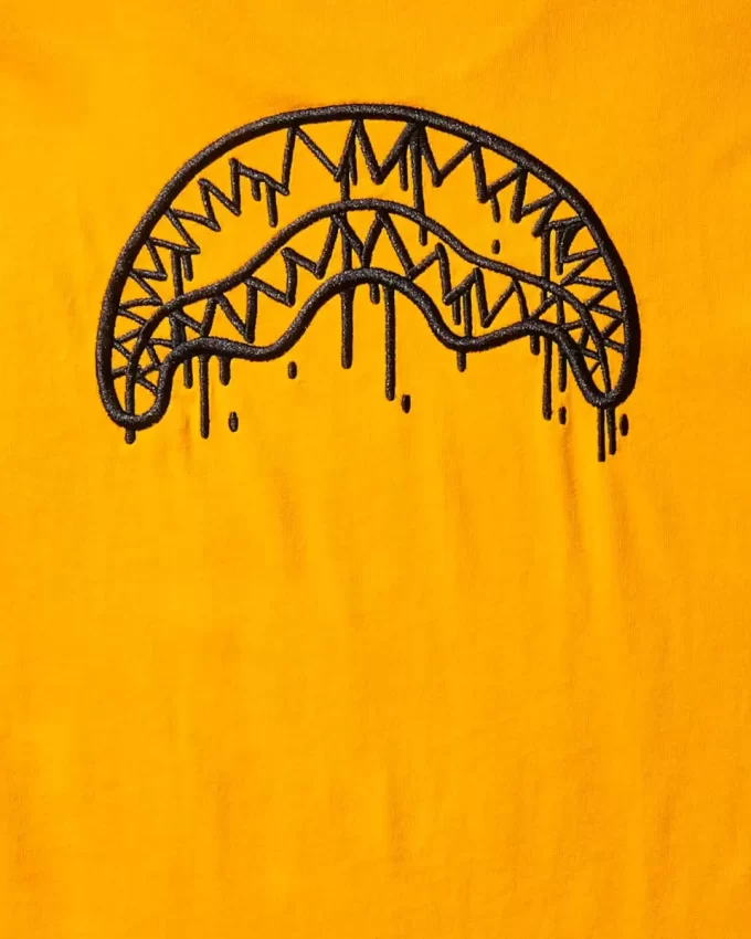 T-SHIRT CON STAMPA GRAFICA GARFIELD CAT STRATCH (ARANCIONE)