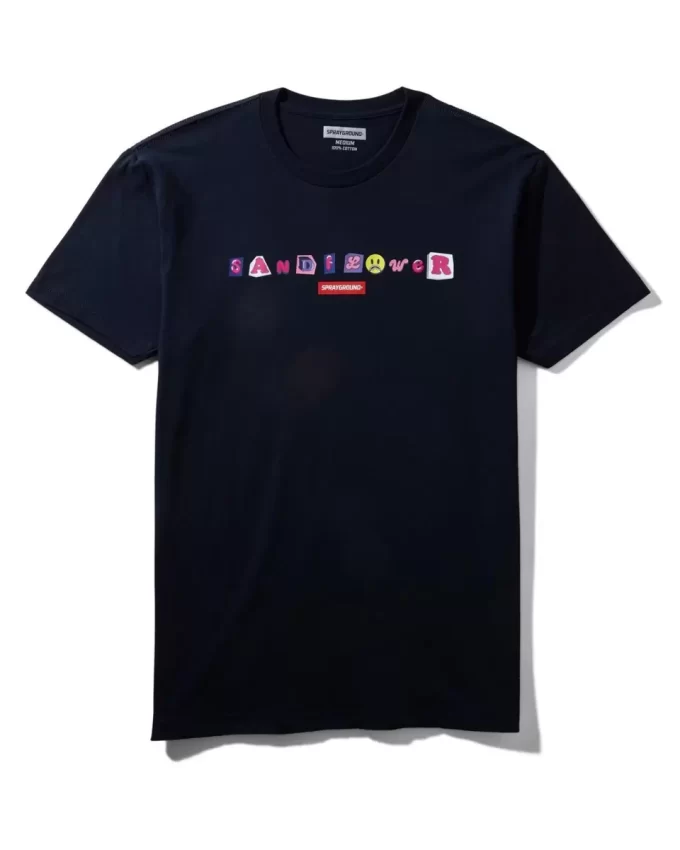 T-SHIRT VIBE CHECK (BLU NAVY)