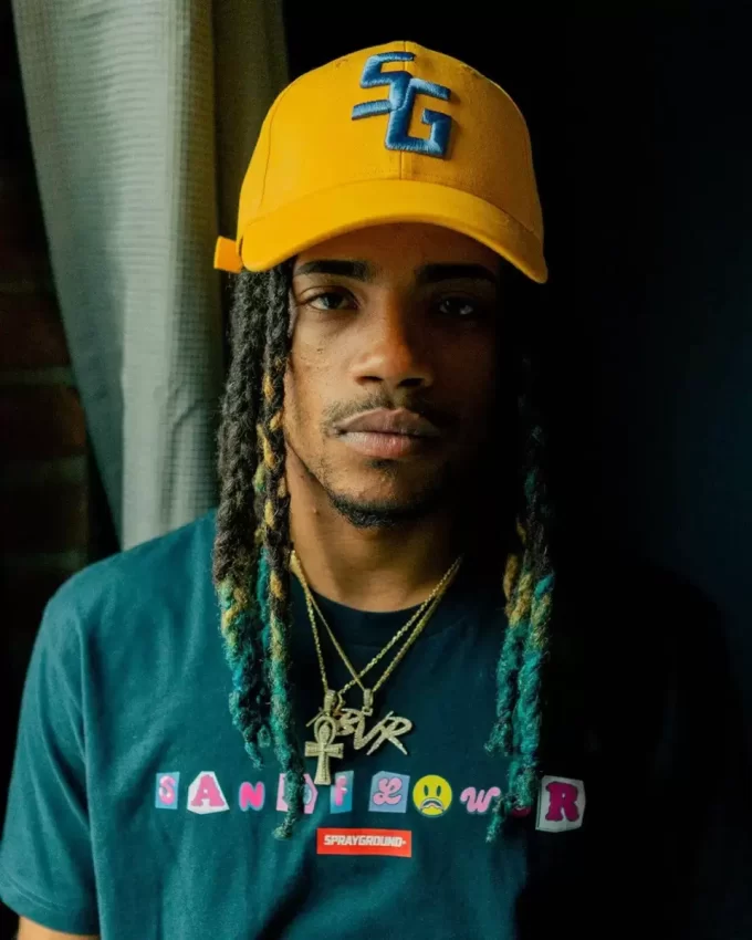 T-SHIRT VIBE CHECK (BLU NAVY)