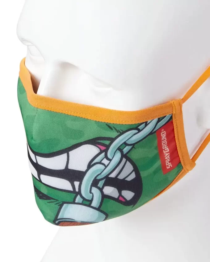 TMNT ADULTO: MICHELANGELO SHARK MASCHERINA ADEGUATA
