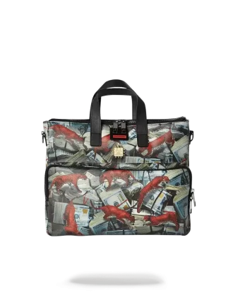 VALIGETTA DA VIAGGIO PORTA SOLDI LEOPARDO ROSSO