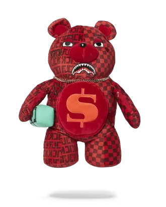 VENI VIDI VICI MONEYBEAR TEDDYBEAR BACKPACK