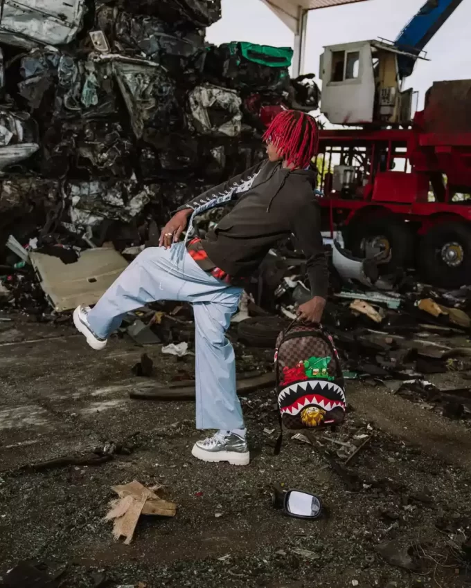 ZAINO ANTIFURTO CON PERSONAGGI DI SHARKS IN PARIS (DLXV)