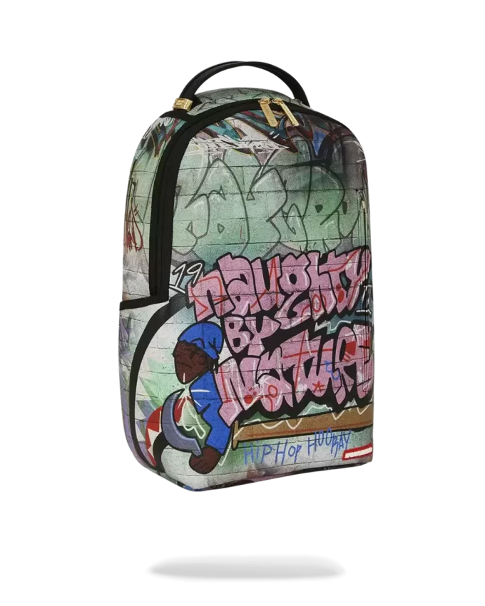 ZAINO COLLABORAZIONE NAUGHTY BY NATURE HIP HOP HOORAY PER IL 30° ANNIVERSARIO