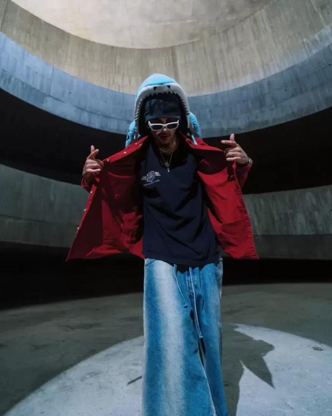 ZAINO CON CAPPUCCIO IMBOTTITO SAVAGE SHARK