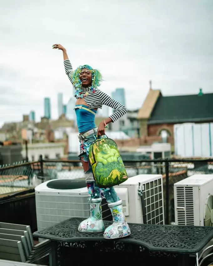 ZAINO CON JACUZZI DELLA PALUDE DI SHREK